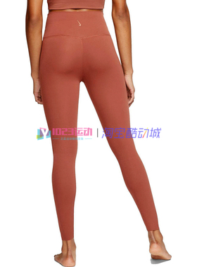 酷动城 NIKE YOGA女子裸感磨毛面料高腰提臀瑜伽紧身健身裤CJ3802