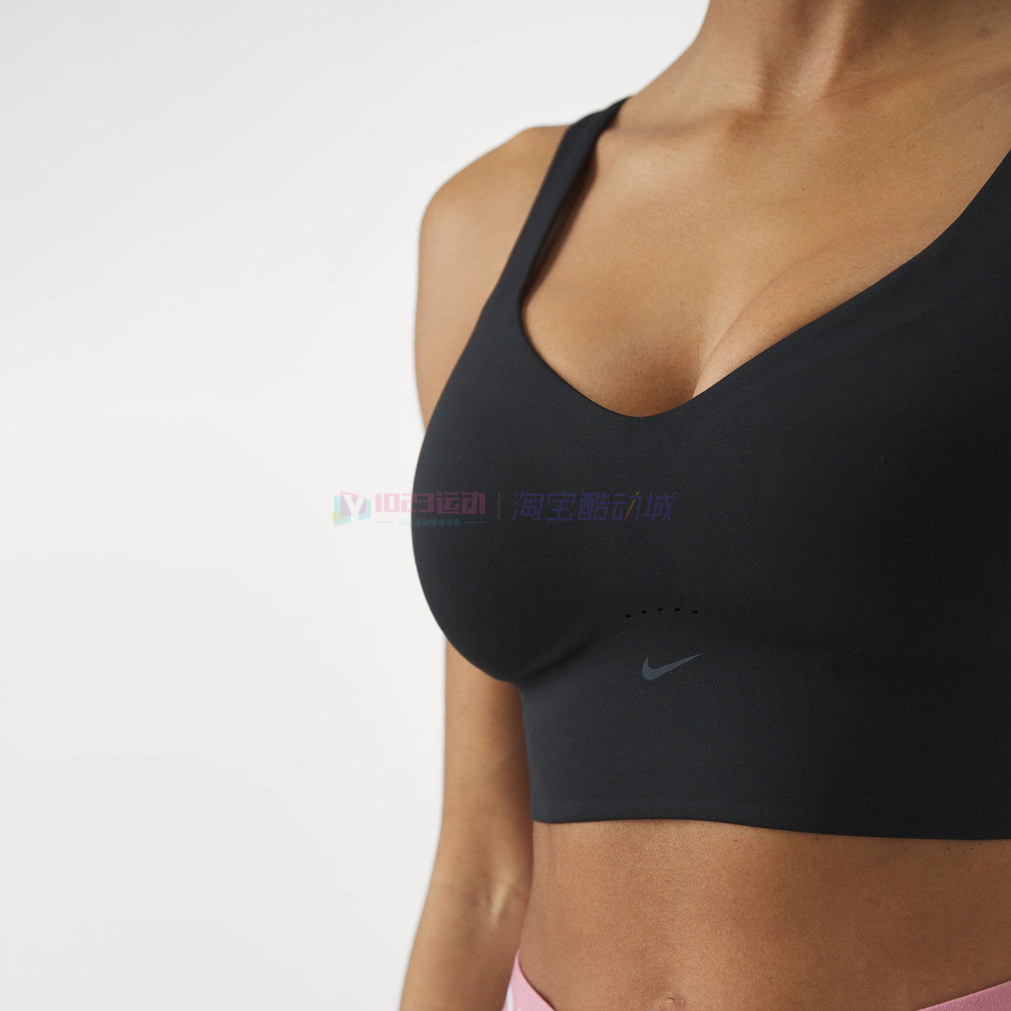 酷动城Nike Alate女子下围加长跑步瑜伽健身中强度运动内衣FQ7384