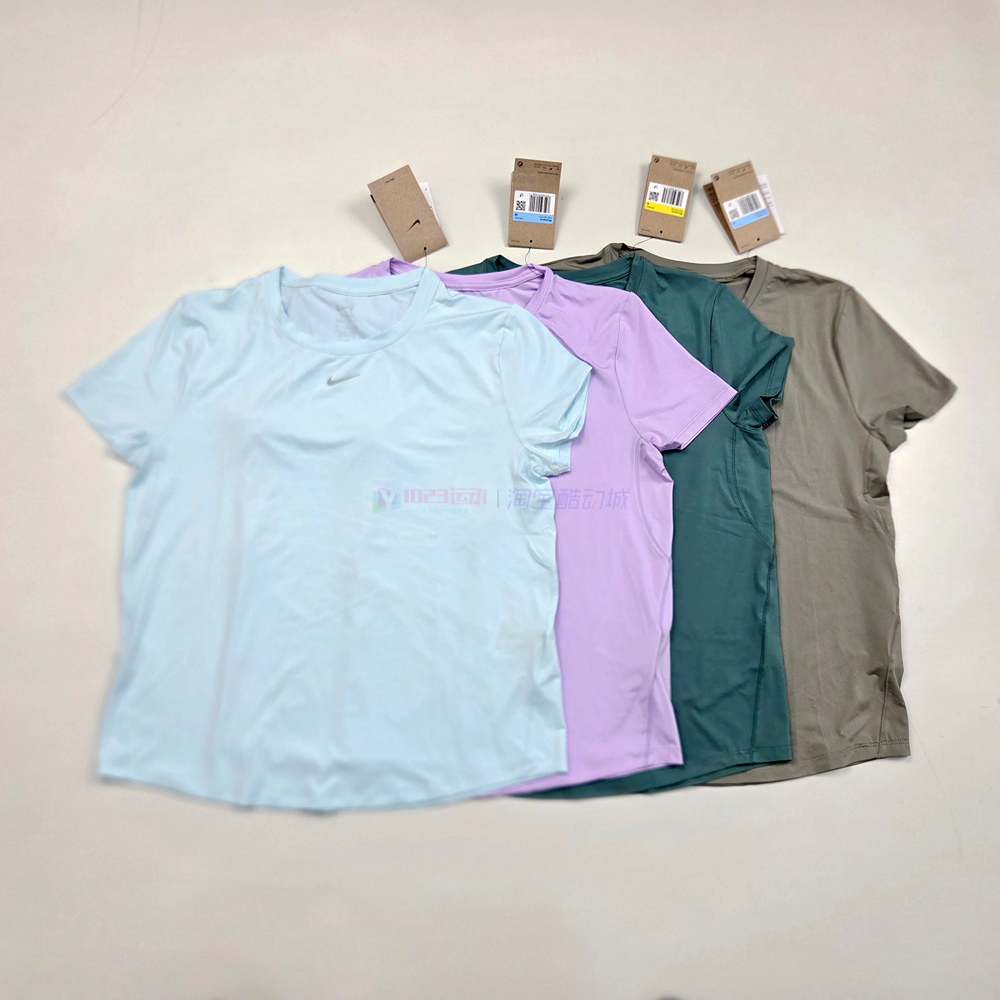 酷动城 耐克女子T恤夏季运动跑步速干训练透气休闲圆领短袖FN2799