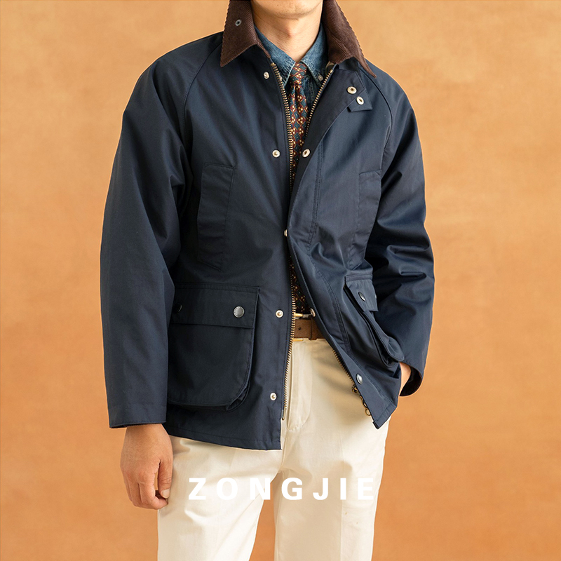 升级面料复刻BBR可洗油蜡夹克