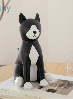 台湾Zuny动物摆件凝望猫Cat Tuxedo书挡门挡时尚家居摆件日常送