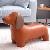 凳玩偶装 乔迁新居礼品zuny超大落地摆件腊肠河马 换鞋 饰品客厅