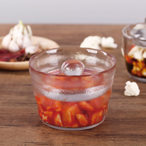 日本kinto玻璃泡菜腌菜罐厨房