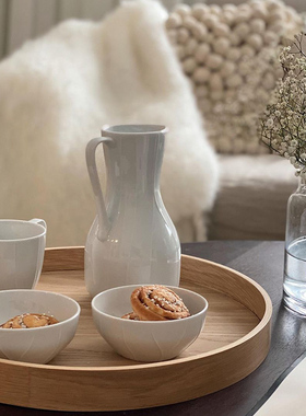 瑞典Rorstrand 皓白系列陶瓷杯碗盘 优雅家用北欧进口日本早餐