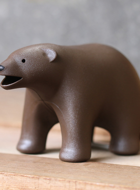 泰国qualy北极熊切割器 可爱时尚胶带座创意礼物学生课业工具