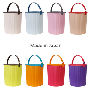 日本Omnioutil玩具收纳桶  炫彩户外野餐桶凳 种花桶钓鱼水桶20L