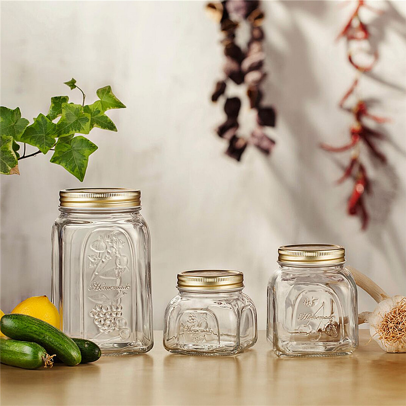 密封罐玻璃帕莎厨房女生
