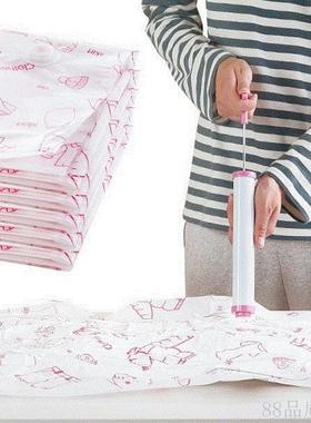 S-XXL Vaccum Compressed Bag Clothes Quilts Storage Bags Cart