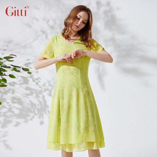 Gitti/吉蒂喇叭雪纺