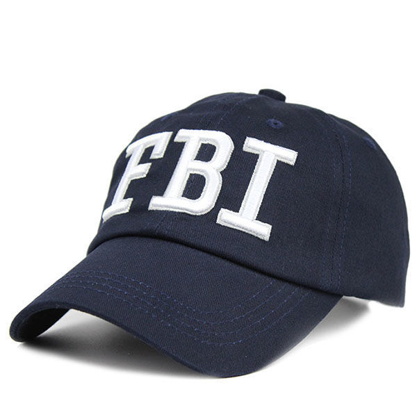 美式探员sheriff治安官棒球帽男女款鸭舌帽FBI游戏真人CS帽子潮