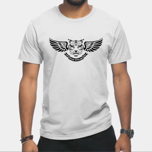 甲胄短袖男款T恤飞虎队主题