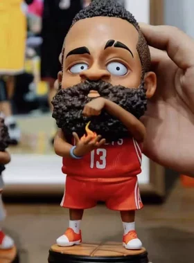 【全款现货】NBA哈登手办纪念雕像1/12比例动漫收藏模型摆件送礼