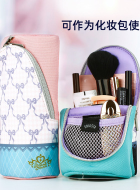 日本索尼克学生笔袋SONIC可立式文具袋秒变笔筒限量版日本流行