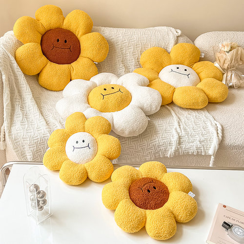 向日葵花朵抱枕沙发客厅枕头