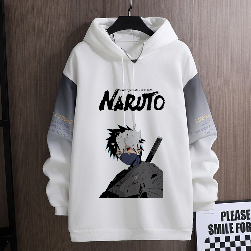 火影忍者周边印花卫衣男