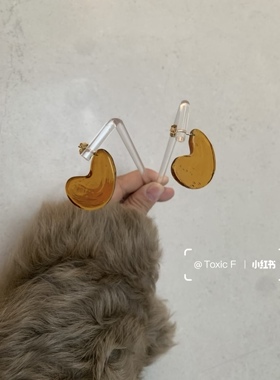 Atelier Koa  植物 夏日橘子耳环 来一片柑橘吧