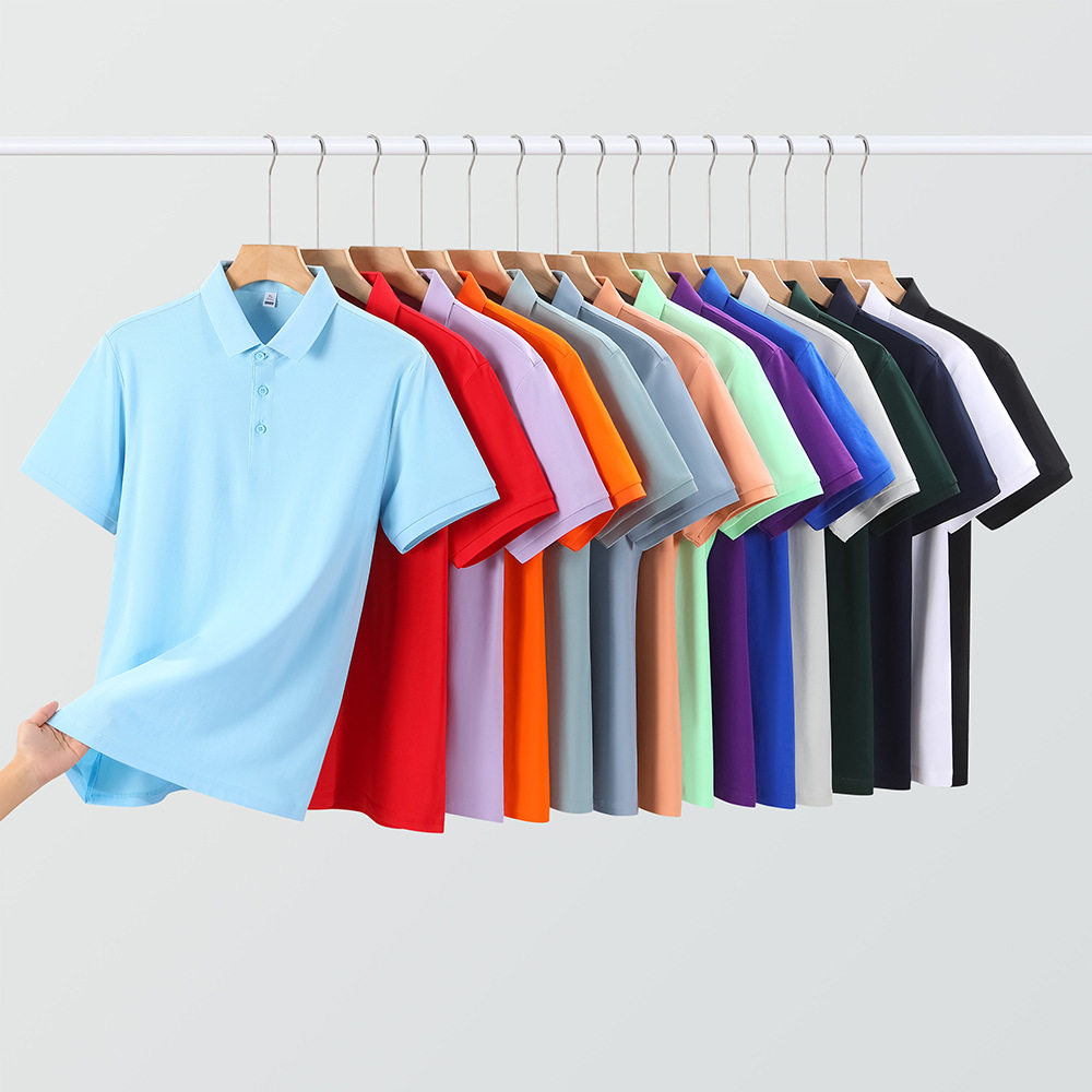 男女童墨绿色短袖POLO衫校服翻领T恤衫亲子装老师校服半袖演出服8