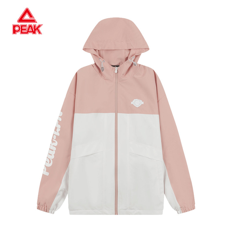 匹克运动梭织风衣女秋冬防风外套