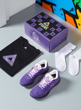 匹克态极篮球鞋910BB男款实战球鞋耐磨革面专业低帮运动鞋套装