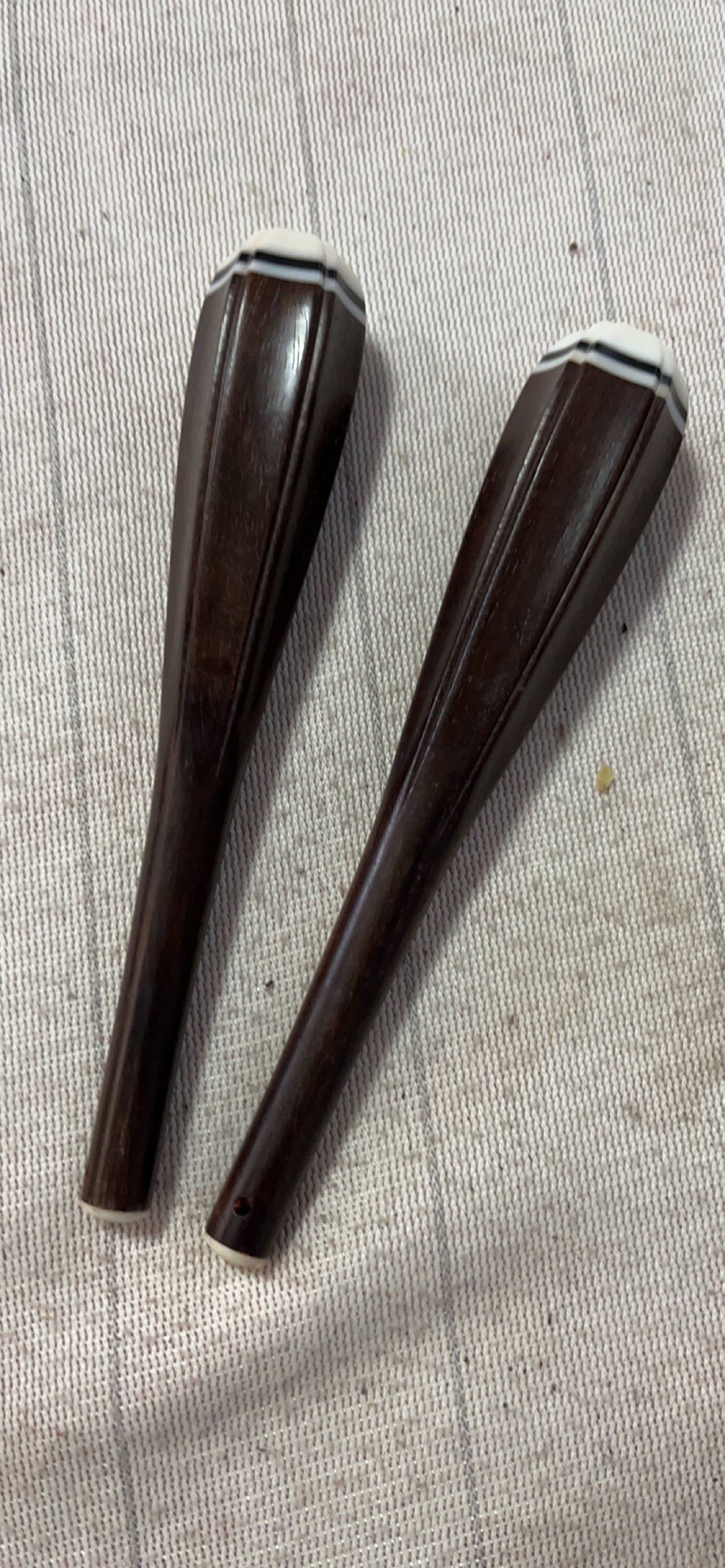 老红木六棱琴轴 六瓣轴 乐器配件