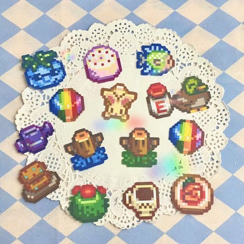 现货星露谷物语周边钥匙扣