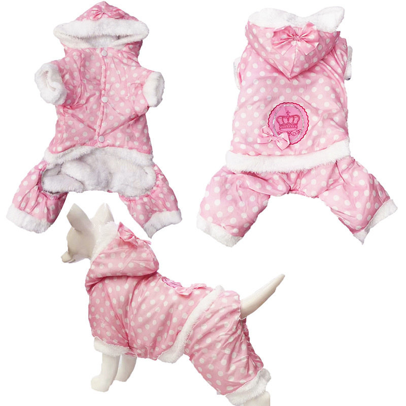 棉衣迷你犬柯基猫猫衣服批发幼犬小型泰迪狗狗冬天宠物衣服