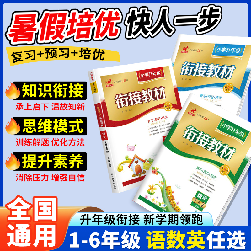 2025欣鹰暑假衔接作业小学升年级衔接教材一升二升三升四升五升六升七年级语文数学英语全套人教版同步练习册题小升初预复习一本通