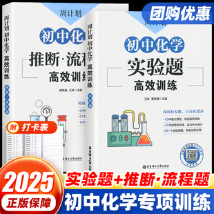 周计划 初中化学高效训练(推断·流程题 实验题)初一二三中考化学拓展练习专项训练七八九年级中考化学题型巧解解题方法全国通用