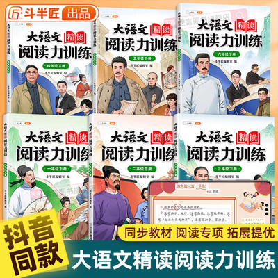 斗半匠大语文精读阅读力训练