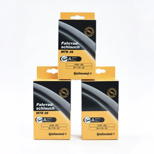 德国continental马牌自行车内胎，26寸山地车用,MTB 26，40MM