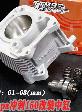 TTMRC改装伟士维斯帕VespaHPE春天冲刺150 300中缸套缸凸轮4V套件