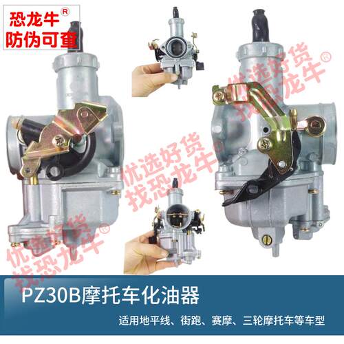PZ30B摩托车化油器适用150/175/200/250地平线街跑赛摩三轮摩托车