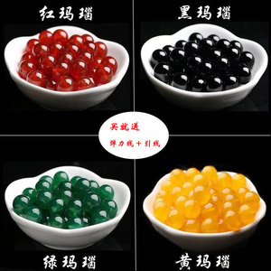 天然6A级黑玛瑙珠子diy饰品配件散珠玛瑙串珠手工手串玛瑙散珠