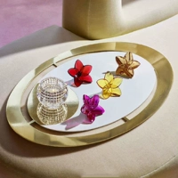 Экспортированная серия French Bloom, настоящие хрустальные цветы ручной работы, украшения для дома, палочки для еды, реквизит для фотосессии