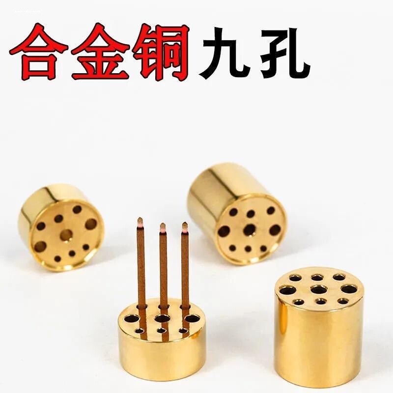 加粗香插加大孔直径手工印度沉檀香藏香香座供佛薰炉家用多孔图片
