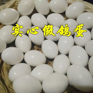 鸽具信鸽用品假实心鸽子蛋 引产蛋鸽子用品 孵卵用品包邮