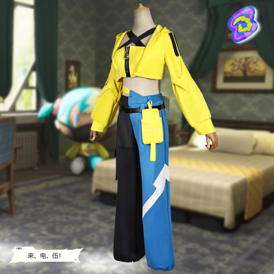 宝可梦传说Z-Acos服 卡娜莉来电伍神奇宝贝宠物小精灵cosplay服装