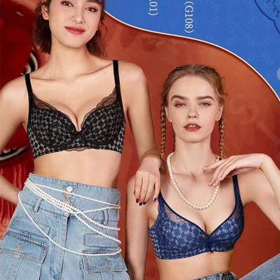 美思诗婷内衣新款聚拢收副乳上托女文胸中厚AB杯FA5764超薄FC5765