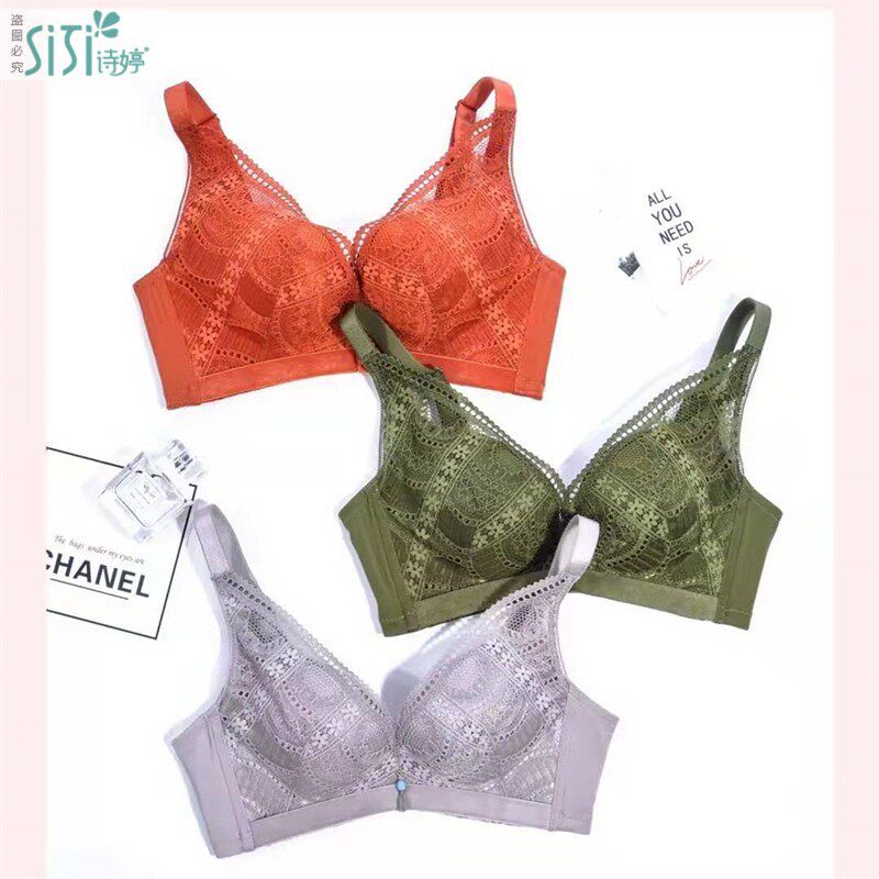 美思诗婷内衣聚拢无钢圈侧收副乳上托美背性感文胸FA5682 FB5683