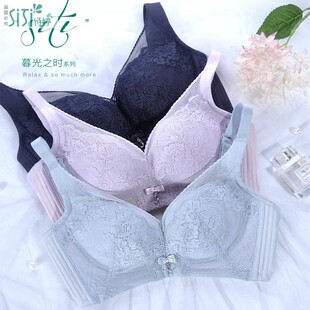 美思诗婷内衣聚拢无钢圈性感蕾丝女文胸厚AB杯FA5664薄C杯FB5665