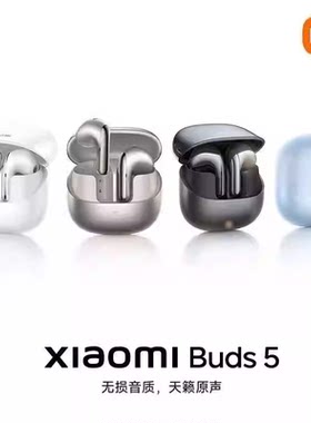MIUI/小米 Xiaomi Buds 5蓝牙耳机半入耳式独立录音语音转文字