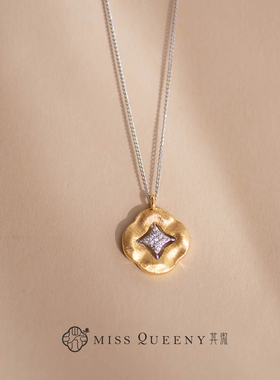 MissQueeny其微|三生有杏·银杏吊坠锁骨链气质唯美优雅时尚