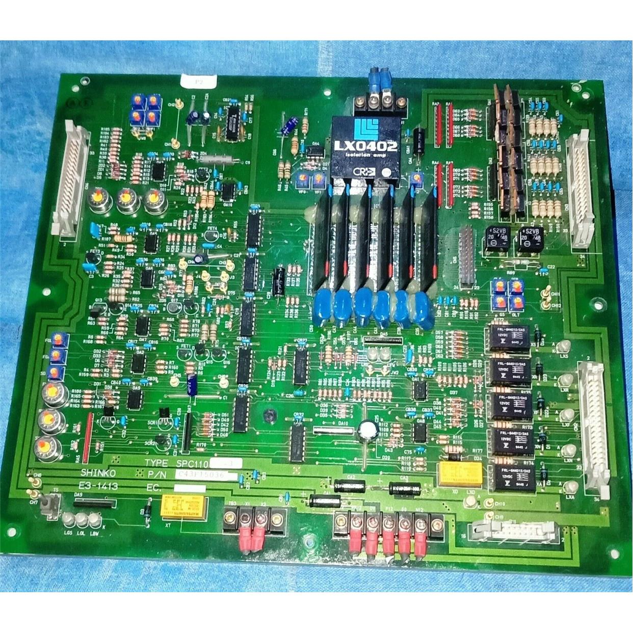 议价SHINKO E3-1413 PC Board SPC110-3 P/N C43F15036