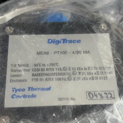 议价Tyco  MONI-PT100-4/20MA 温度控制