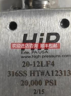 询价针阀 替代SPIR STAR HVHF6-30K HIP 20-12LF4