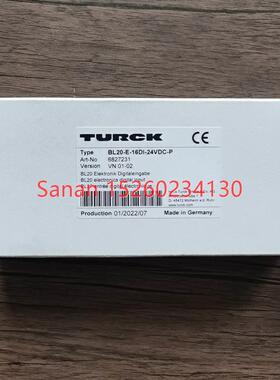 议价 图尔克 BL20-E-16DI-24VDC-P总线模块 6827231