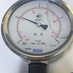 3bar 压力表 213.53.100 议价WIKA