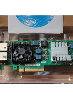 议价 Intel X520-T2 E10G42BT 万兆 双口 电口网卡 82599es PCI-