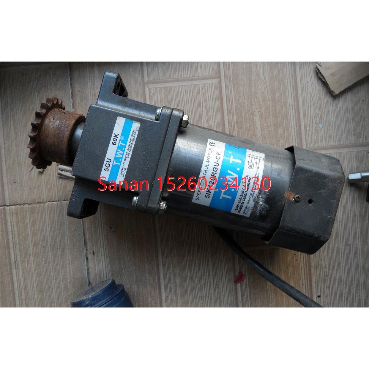 议价机TWT调速电机5IK120RGU-CF/5GU60K 120W220V 减速电机