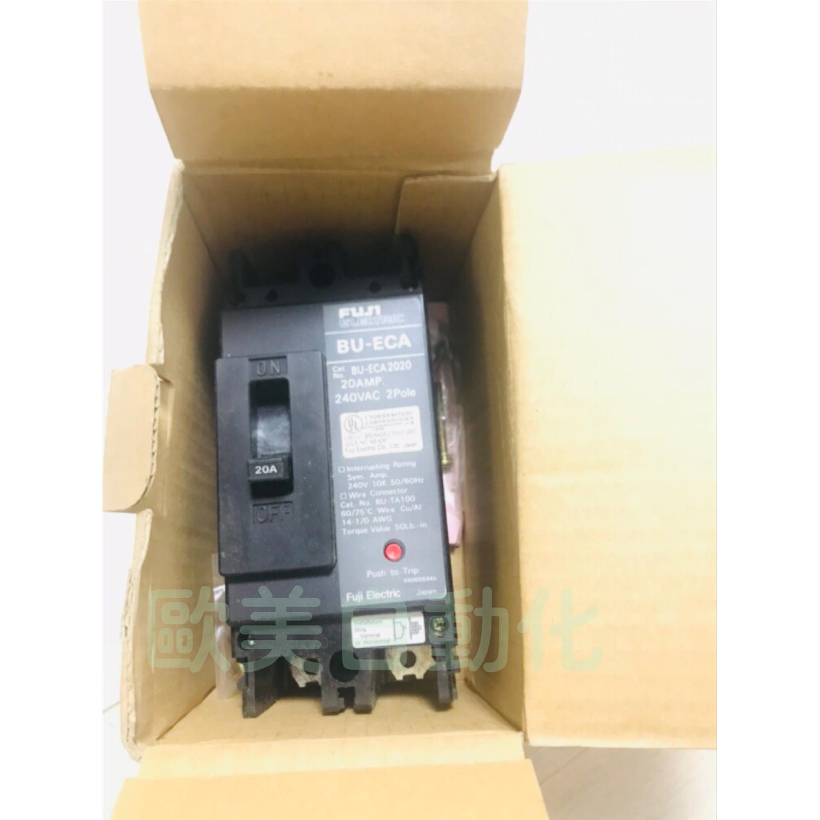 议价BU-ECA 2P-20A塑壳断路器BU-ECA 2020 2P20A 空气开